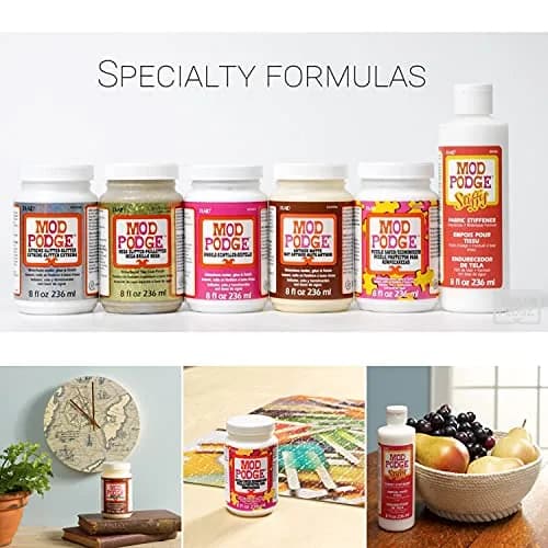 Mod Podge Puzzle Saver Glue 236ml (8 Fl Oz) | Dries Clear, Non-Toxic, Water-Based thumbnail 5