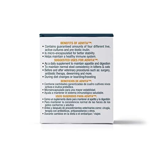 Vet One Advita™ Probiotic Powder for Cats 1g Packets | Supports Digestion & Immunity thumbnail 6