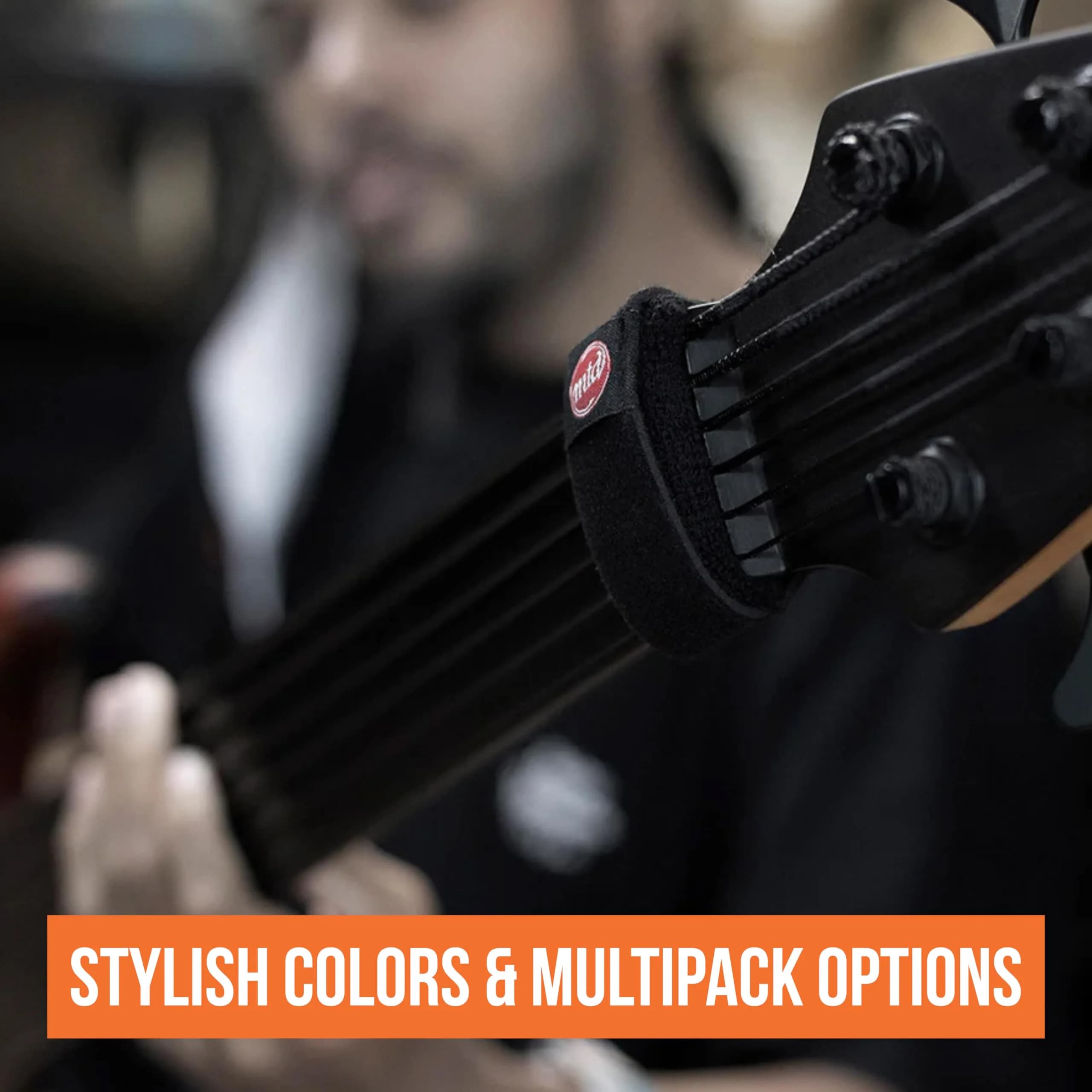 Gruv Gear Fret Wrap & Guitar Mute MTD Edition, 3 Pack Medium | Eliminates Unwanted String Noise Instantly - view 4