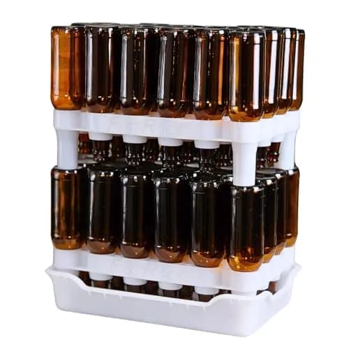 FastRack 24-Bottle Drying Rack & Tray | Stackable, Dishwasher Safe, Made in USA (70-120 chars) thumbnail 1