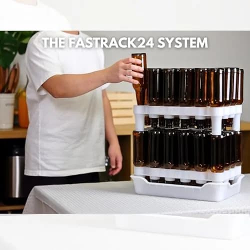 FastRack 24-Bottle Drying Rack & Tray | Stackable, Dishwasher Safe, Made in USA (70-120 chars) thumbnail 5