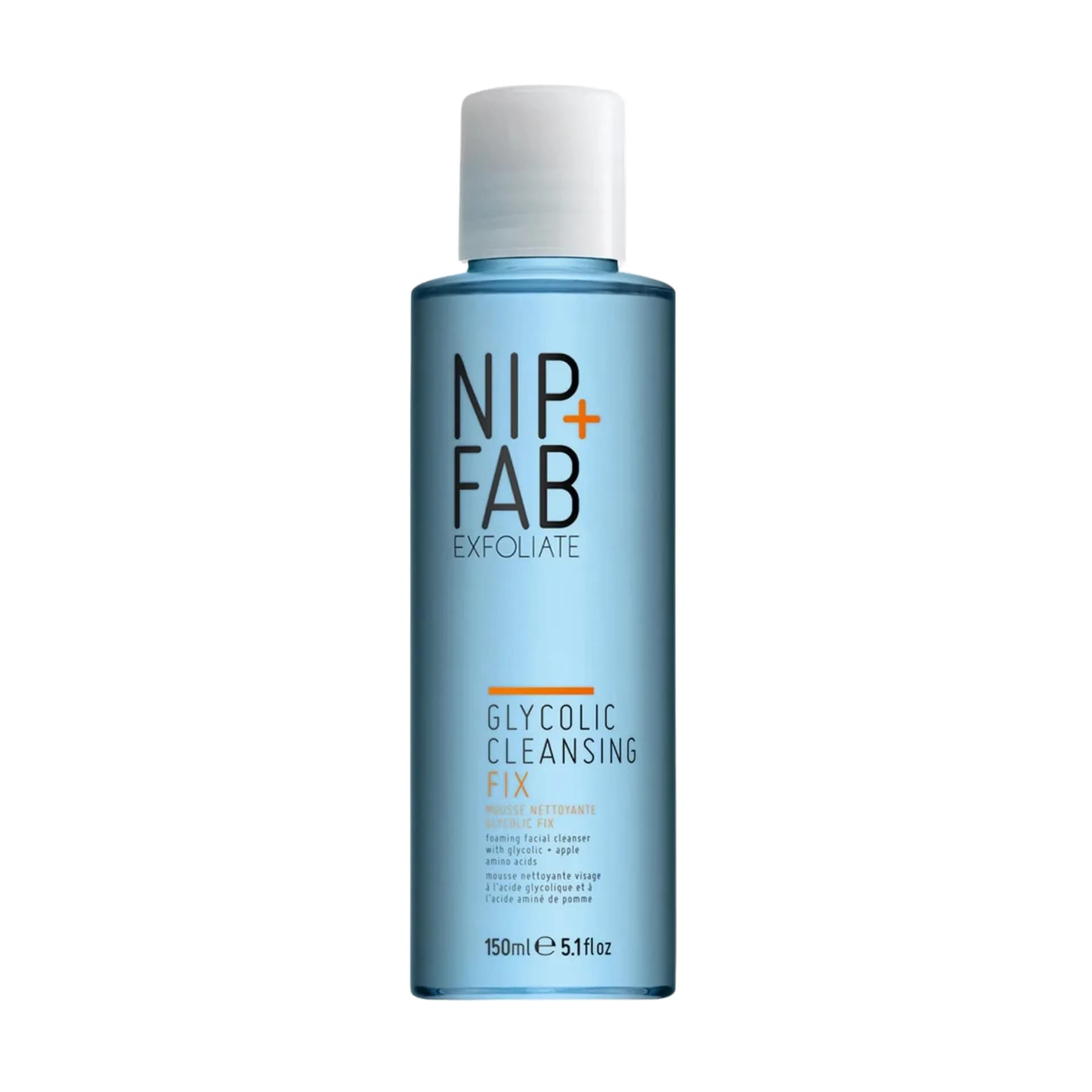Nip+Fab Glycolic Cleansing Fix 5.1 fl oz | Deep Glycolic Acid Face Wash for Radiant Skin — no colour