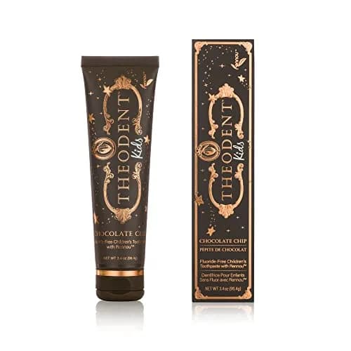 Theodent Kids Toothpaste Chocolate Chip 96.4g (3.4 oz) | Fluoride-Free Enamel Repair — 3.4 Ounce