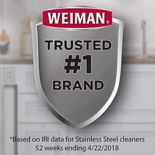 Weiman Stainless Steel Sink & Pots Cleaner Polish 237ml (8 Fl Oz) | Streak-Free Shine for Cookware & Sinks thumbnail 8