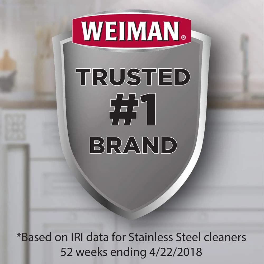 Weiman Stainless Steel Sink & Pots Cleaner Polish 237ml (8 Fl Oz) | Streak-Free Shine for Cookware & Sinks - view 8