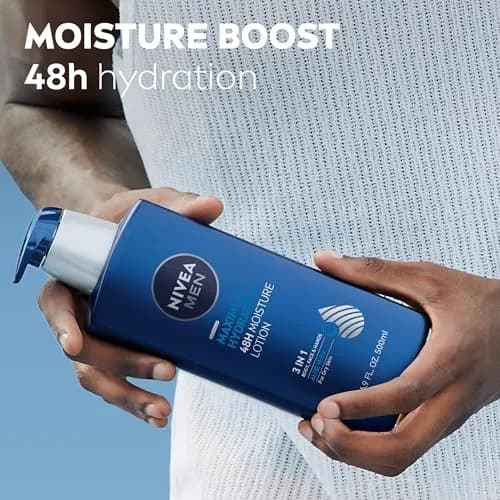 NIVEA MEN Maximum Hydration Body Lotion 500ml (16.9 Fl Oz) | 48-Hour Intensive Moisture for Dry Skin thumbnail 5