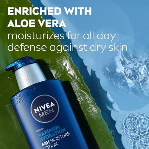 NIVEA MEN Maximum Hydration Body Lotion 500ml (16.9 Fl Oz) | 48-Hour Intensive Moisture for Dry Skin thumbnail 6