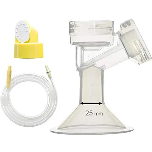 Maymom Breast Pump Replacement Kit for Medela Swing 25mm Breastshield (Medium) | BPA-Free, FDA Registered thumbnail 1
