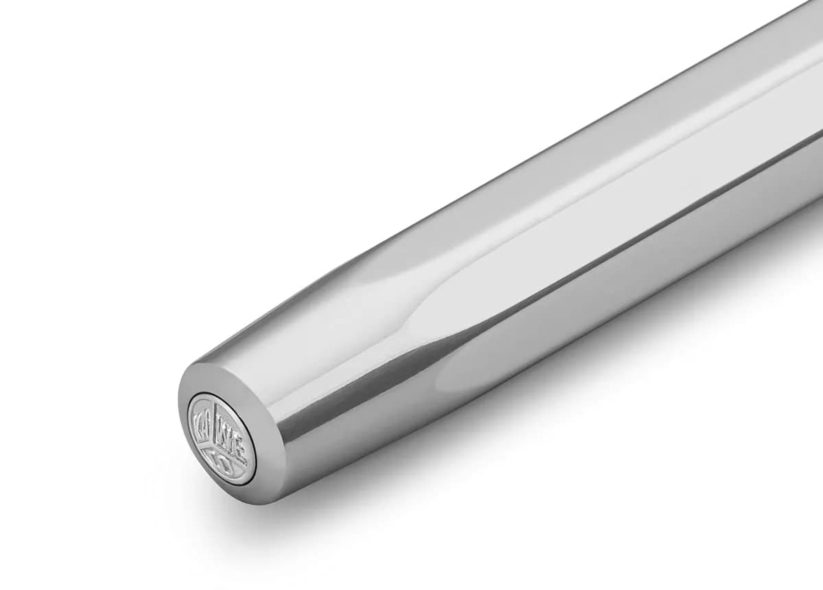 Kaweco AL Sport Fountain Pen Raw M Nib | 13 cm (5.1 in) Aluminium Body - view 4