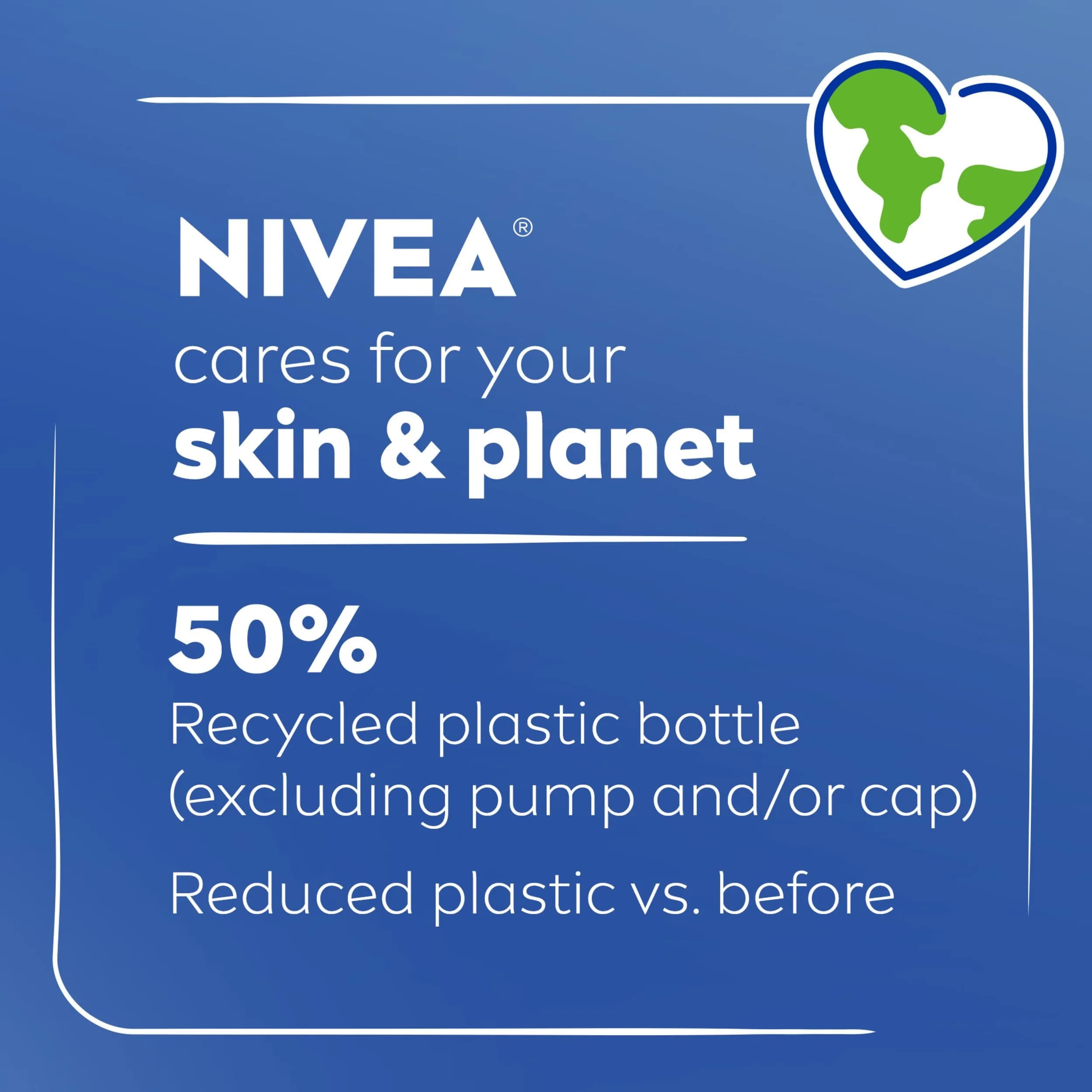 NIVEA Shea Nourish Body Lotion with Shea Butter & Hyaluronic Acid 500ml (16.9 Fl Oz) | 48-Hour Deep Moisture for Dry Skin - view 8
