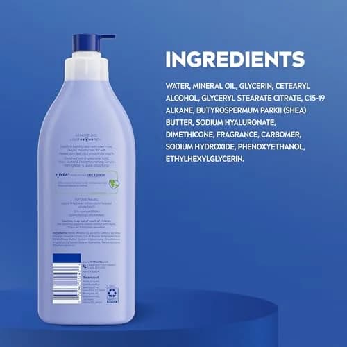 NIVEA Shea Nourish Body Lotion with Shea Butter & Hyaluronic Acid 500ml (16.9 Fl Oz) | 48-Hour Deep Moisture for Dry Skin thumbnail 9