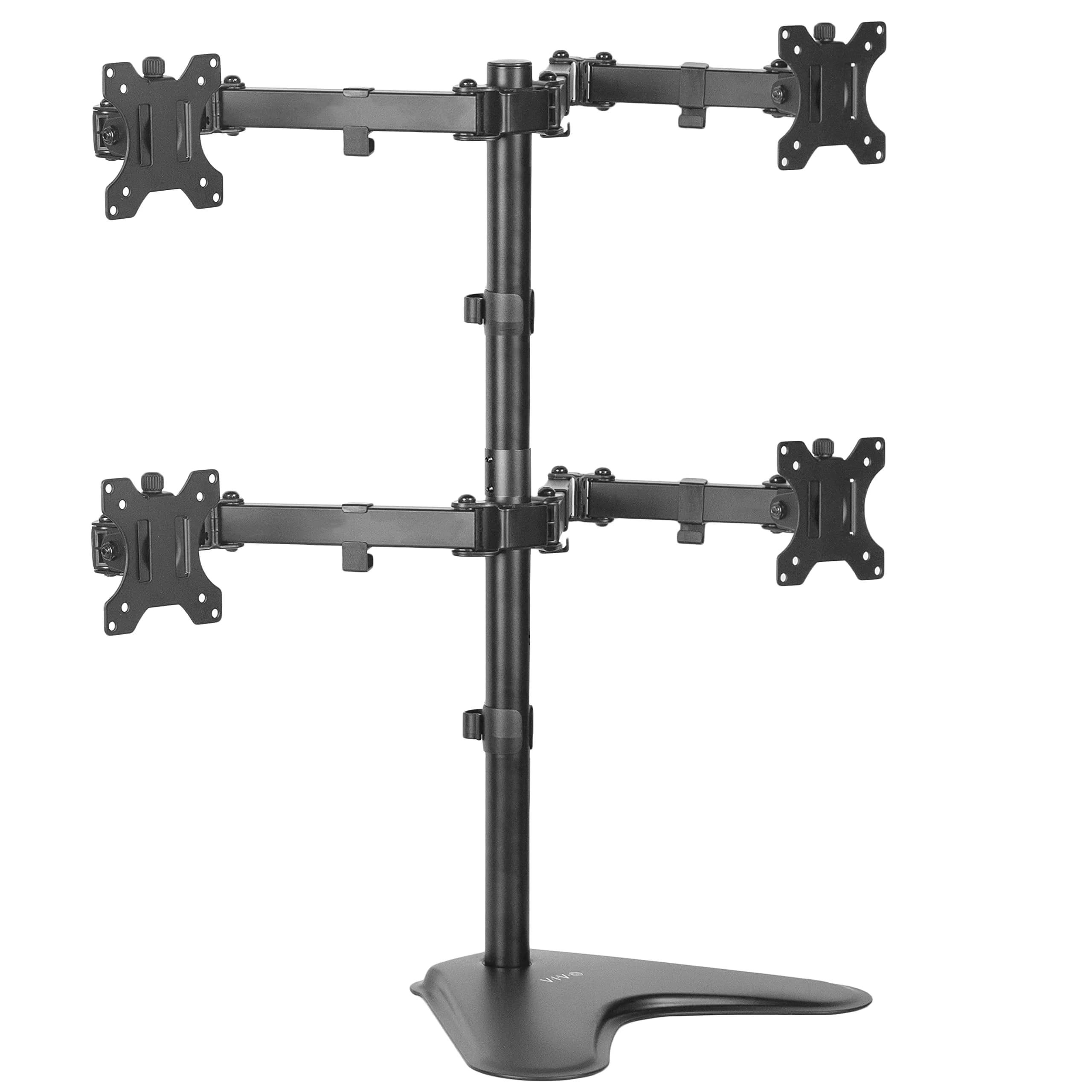 VIVO Quad Monitor Free-Standing Mount 13"-30" Screens | Holds 4 Displays up to 17.6 lbs Each - main product image