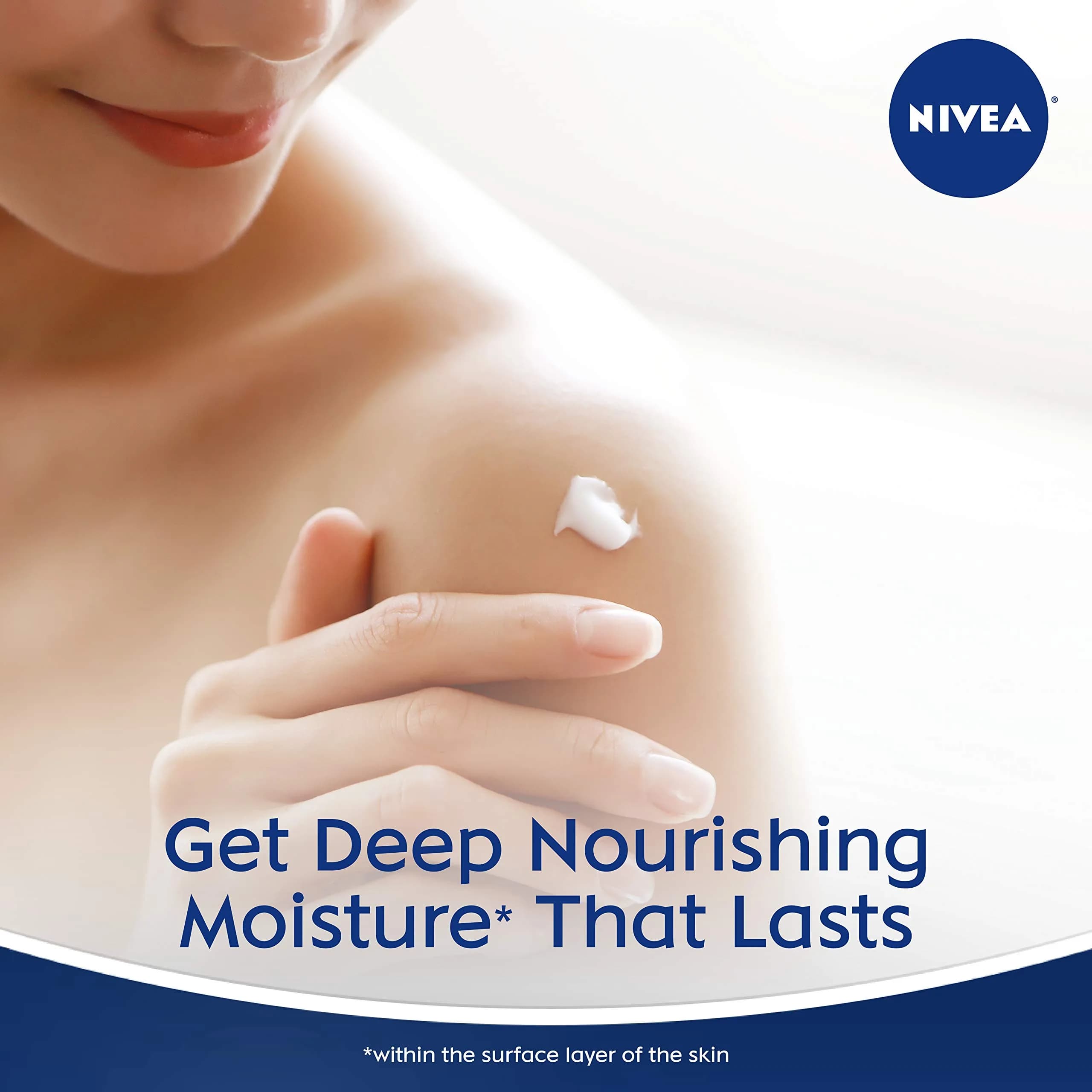 NIVEA Shea Daily Moisture Body Lotion, 6.8 Fl Oz - Hydrating and Nourishing for Everyday Use - view 3