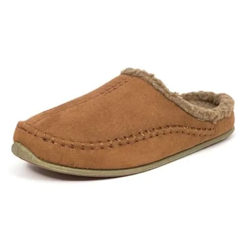Deer Stags Unisex Nordic Microsuede Slipper / Chestnut / Men's 15 US / Wide | Cozy Indoor-Outdoor Comfort with SUPRO Technology thumbnail 1