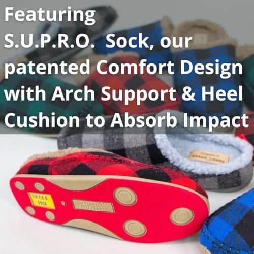 Deer Stags Unisex Nordic Microsuede Slipper / Chestnut / Men's 15 US / Wide | Cozy Indoor-Outdoor Comfort with SUPRO Technology thumbnail 5