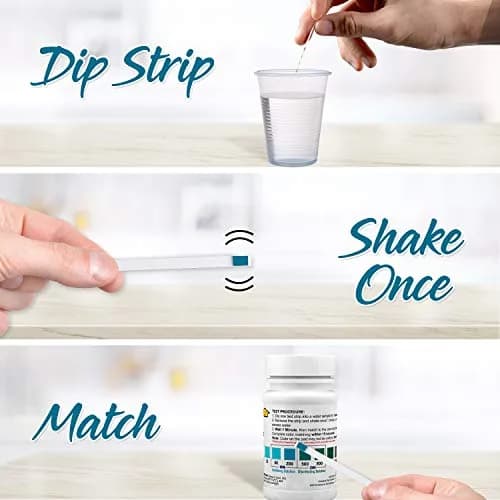 Industrial Test Systems WaterWorks 480124 Free Chlorine Test Strip 0-2000ppm | Ultra High Range, 61 Sec Test thumbnail 4