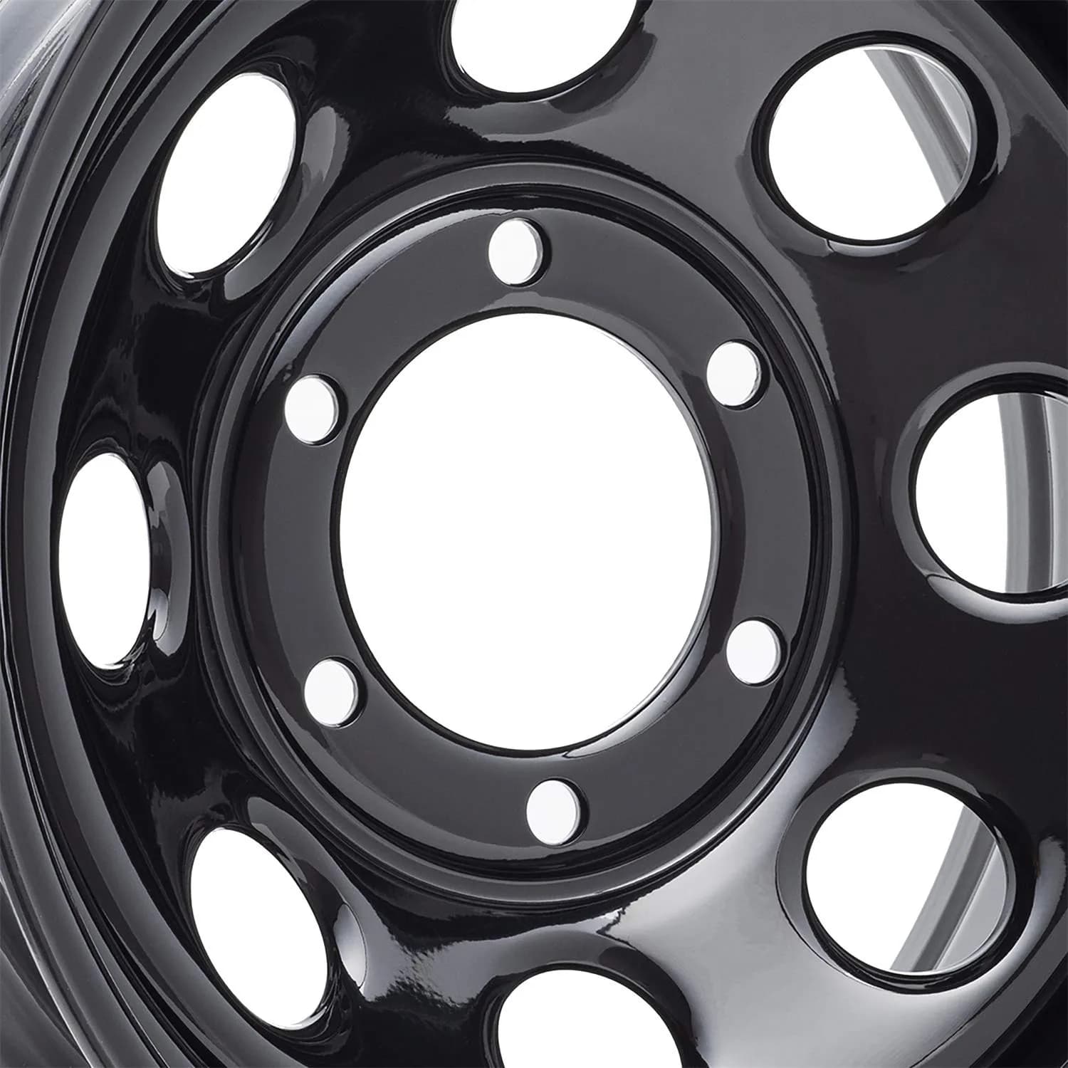 PRO COMP Series 97 Steel Wheel 17x8"/6x5.5" Gloss Black | Heavy-Duty Off-Road Rim — Gloss Black Finish