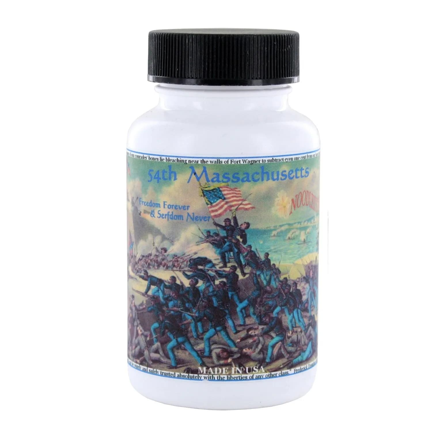 NOODLER'S 54th Massachusetts Bulletproof Bottled Ink 89.6ml (3 fl oz) | Archival Legal Blue Ink for Permanent Records - main product image