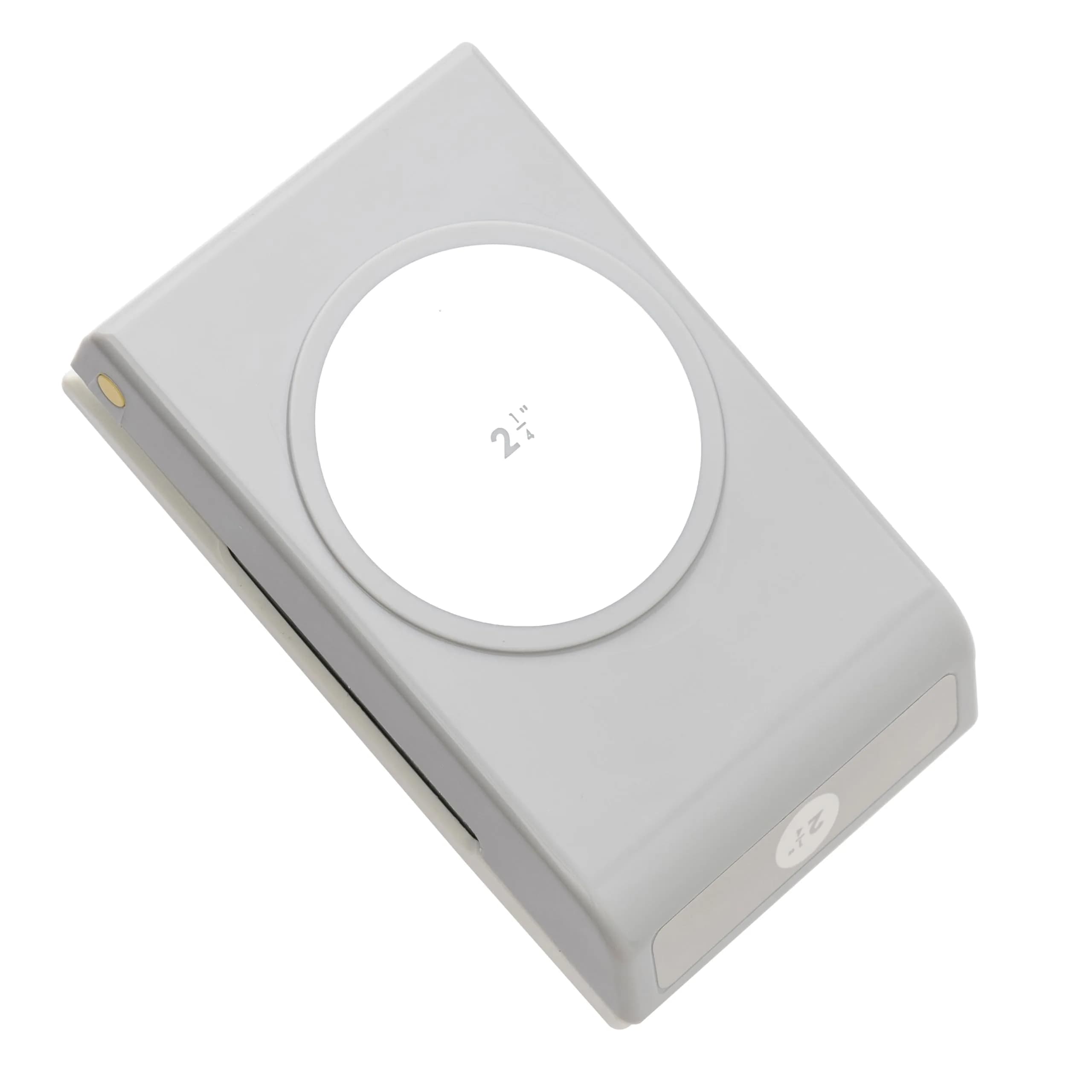 EK Tools 1/2-Inch Circle Punch - White | Safety Lock for Crafts & Cards - main product image