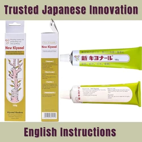 Kiyonal Bonsai Pruning Cutting Sealer Paste 100g (3.53 oz) | Japanese Wound Sealant for Healthy Tree Growth thumbnail 6