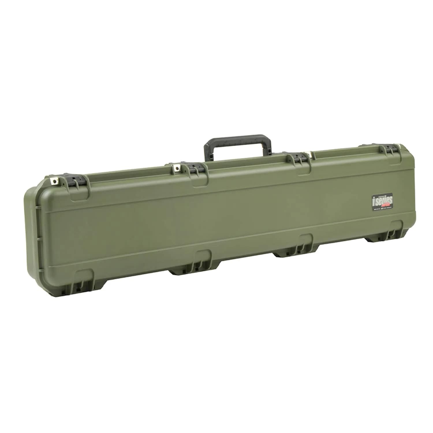 SKB iSeries Heavy Duty Hard Rifle Case 49in Waterproof Locking Green | Dustproof & Impact Resistant — Olive Drab Green