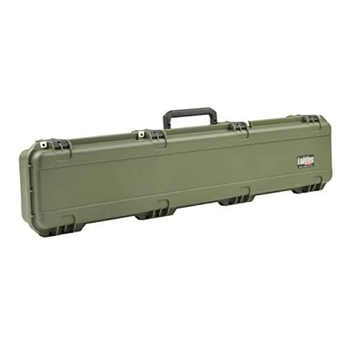 SKB iSeries Heavy Duty Hard Rifle Case 49in Waterproof Locking Green | Dustproof & Impact Resistant thumbnail 1