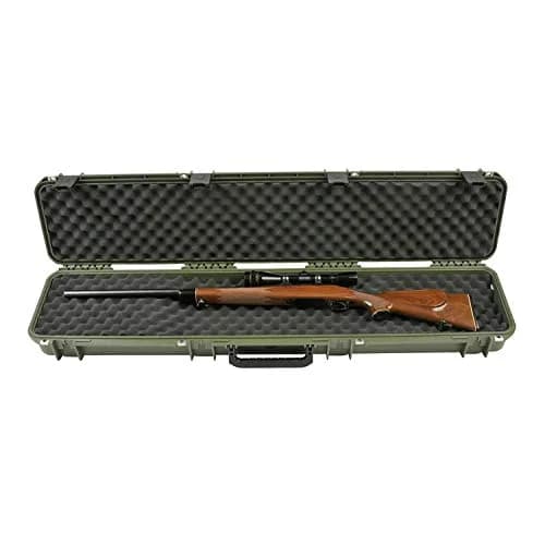 SKB iSeries Heavy Duty Hard Rifle Case 49in Waterproof Locking Green | Dustproof & Impact Resistant thumbnail 9