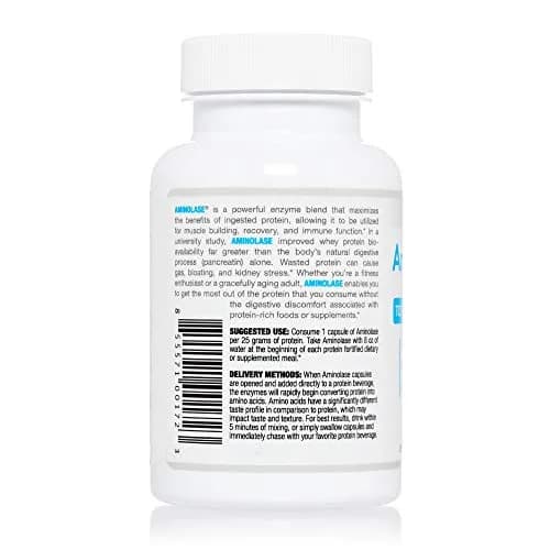 Arthur Andrew Medical Aminolase TPA 30 Capsules | Supports Protein Absorption & Muscle Synthesis thumbnail 7