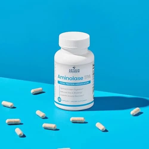 Arthur Andrew Medical Aminolase TPA 30 Capsules | Supports Protein Absorption & Muscle Synthesis thumbnail 3