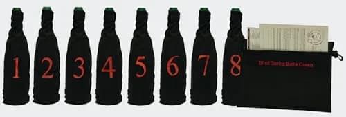 Franmara Blind Wine Tasting Kit with Pouch, 8 Numbers | Perfect for Wine Enthusiasts in India thumbnail 1