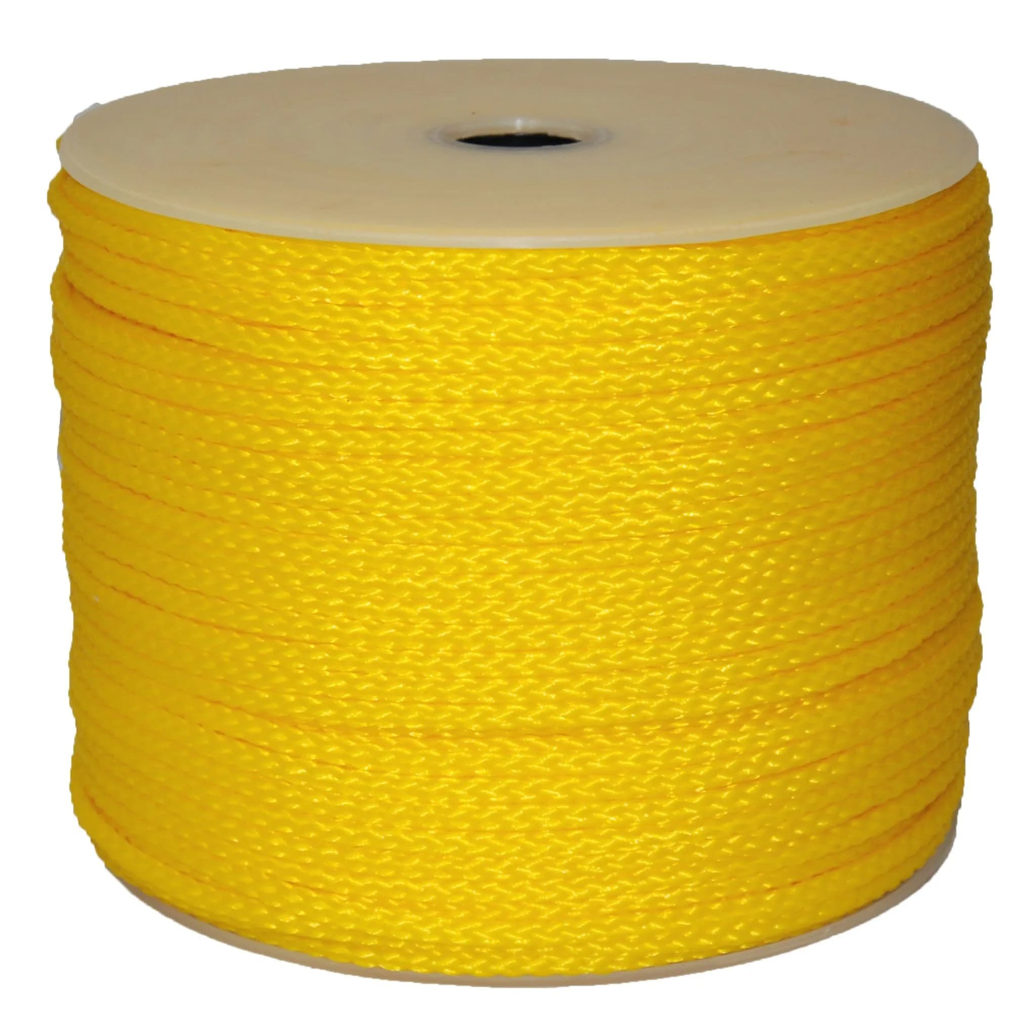 T.W Evans Cordage 27-302 1/4-Inch by 500-Feet Yellow Polypro Rope | Floats & Easy to Splice (110 chars) - main product image