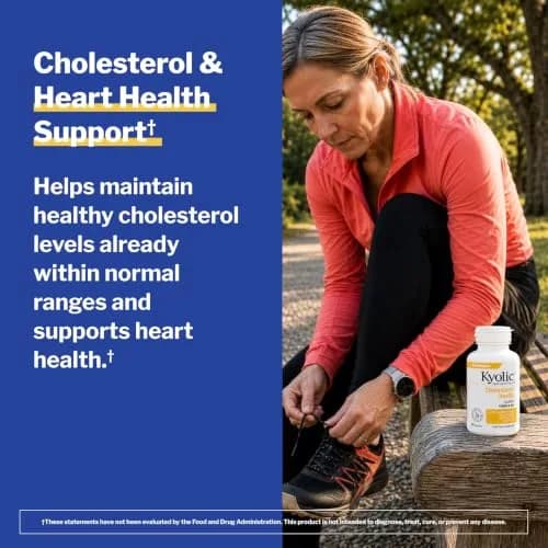Kyolic Aged Garlic Extract Cholesterol Health Formula 104 100 Capsules | Supports Healthy Cholesterol Levels thumbnail 4