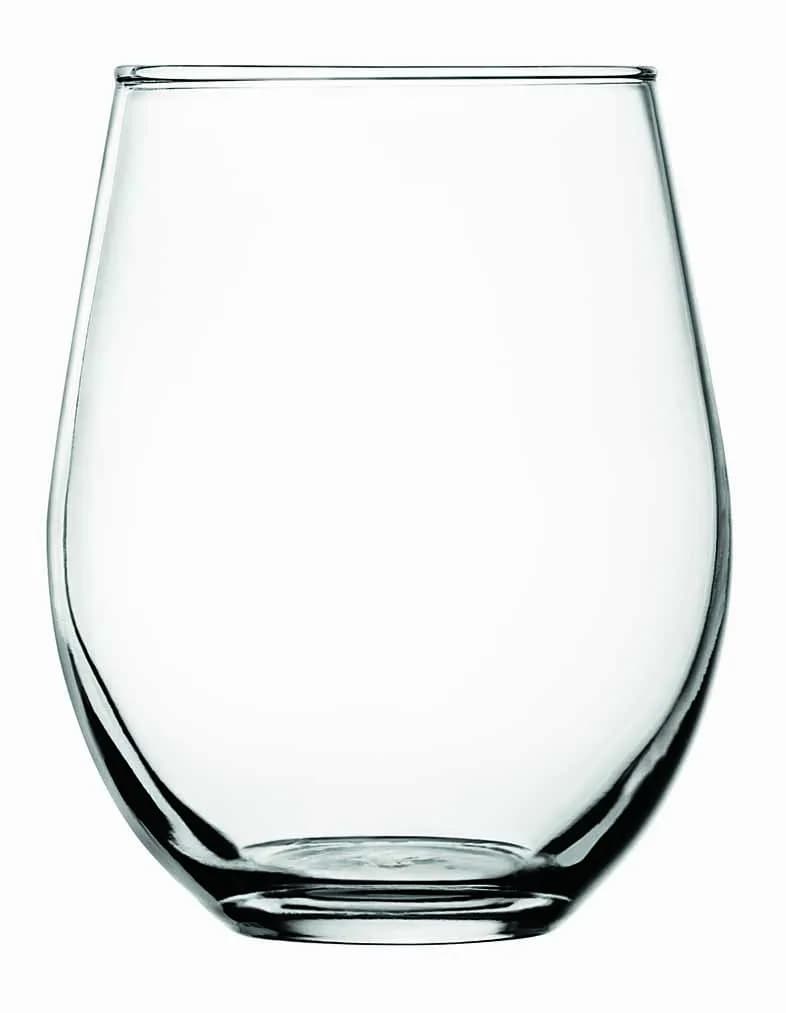 Anchor Hocking Vienna Stemless Red Wine Glasses, 20 oz (Set of 4) | Crystal Glassware for Red Wine — Red Wine