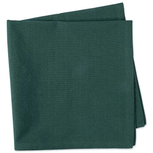 DII Solid Napkin Set Collection, 20x20 in Dark Green | 6 Piece Cotton Napkins for Home & Events thumbnail 3