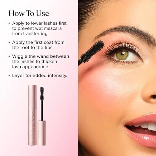 Too Faced Better Than Sex Mascara 0.17 Fl Oz | Vegan, Dramatic Volume & Length, Cruelty-Free, Travel Size thumbnail 4
