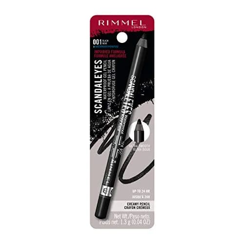 Rimmel Waterproof Gel Pencil Eyeliner 0.04oz | Long-Wearing, Smudge-Proof, Safe for Sensitive Eyes thumbnail 2