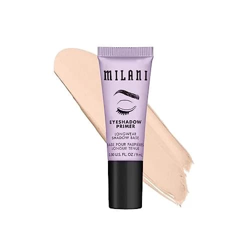 Milani Eyeshadow Primer Clear Longwear Crease-Proof Eye Makeup Base 8ml (0.3 Fl Oz) | Maximizes Pigment & Color Payoff thumbnail 1