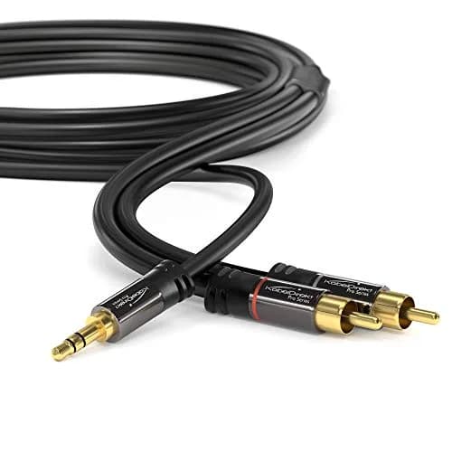 KabelDirekt RCA to Jack 3.5mm Adapter Cable 15ft | Hi-Fi Stereo Audio Connection thumbnail 2