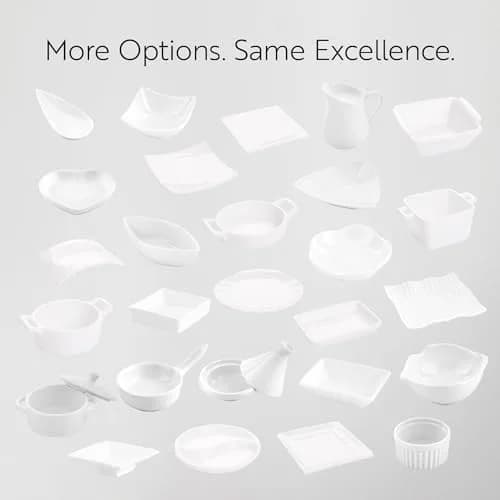 Restaurantware 5 Ounce Ramekin Bowls 10 Round Baking Ramekins | Oven & Microwave Safe White Porcelain thumbnail 5