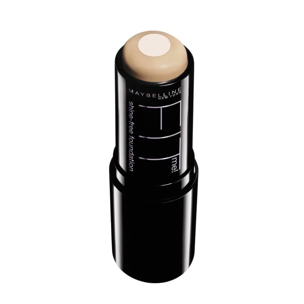 Maybelline Fit Me Shine-Free Foundation Stick, Classic Ivory, 9.07 g (0.32 Oz) | Matte Coverage for Oily Skin - main product image