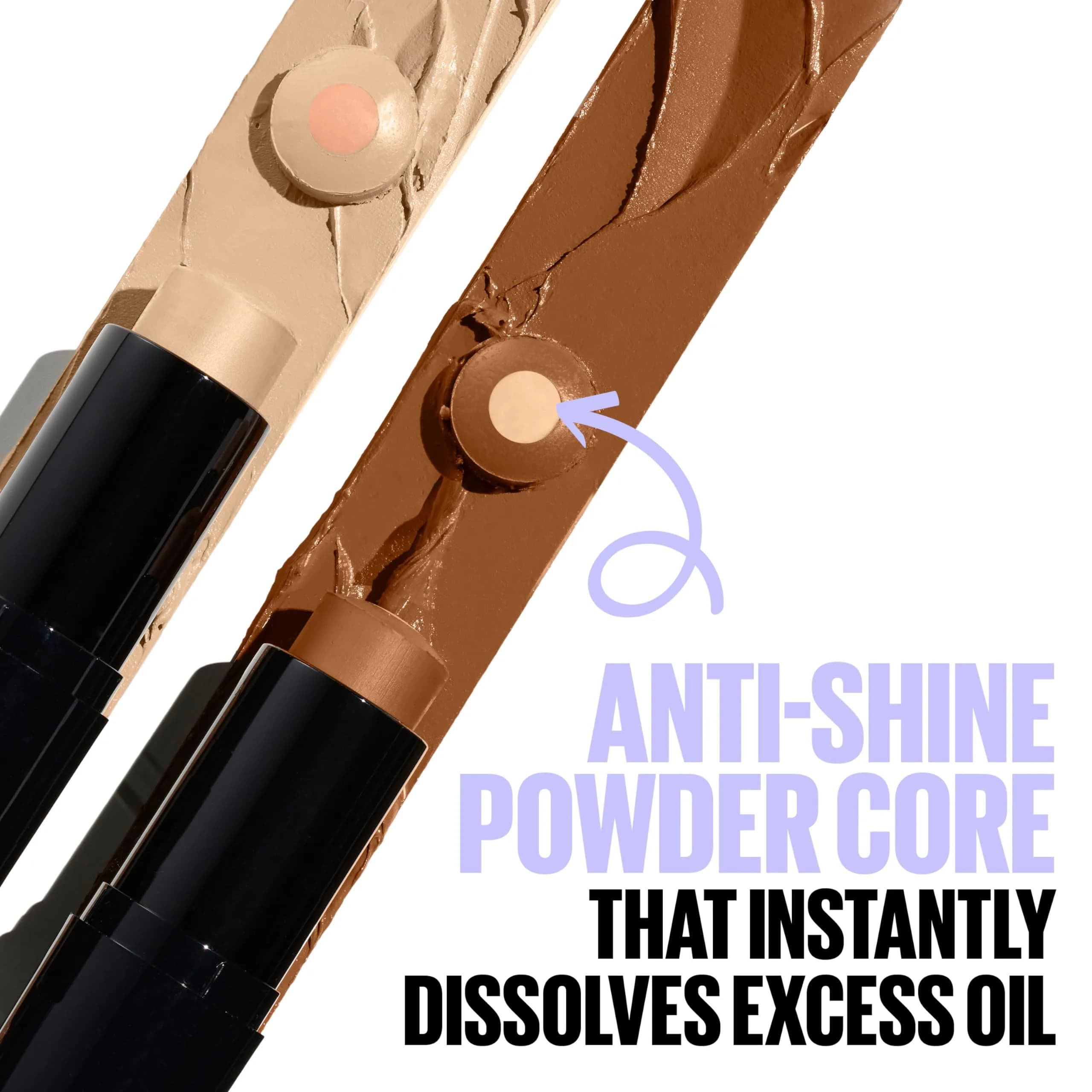 Maybelline Fit Me Shine-Free Foundation Stick Ivory | Natural Matte Coverage, Oil-Free, 9g (0.32 Oz) - view 7