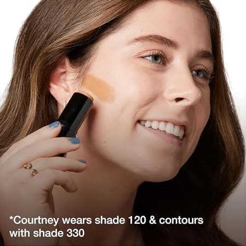Maybelline Fit Me Shine-Free Foundation Stick Ivory | Natural Matte Coverage, Oil-Free, 9g (0.32 Oz) thumbnail 8