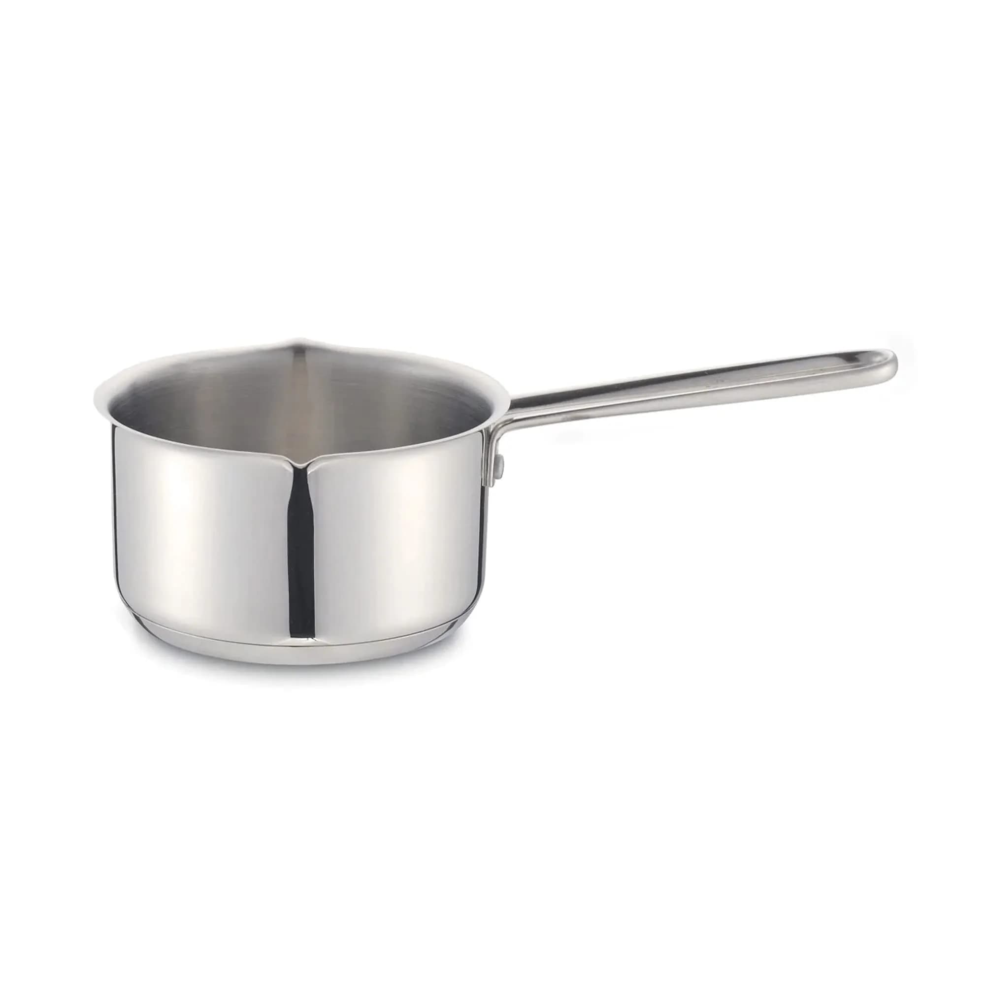 Cuisinox Small Stainless Steel Saucepan with Pour Spout 0.8 Quarts | Induction Base & Mirror Polish
