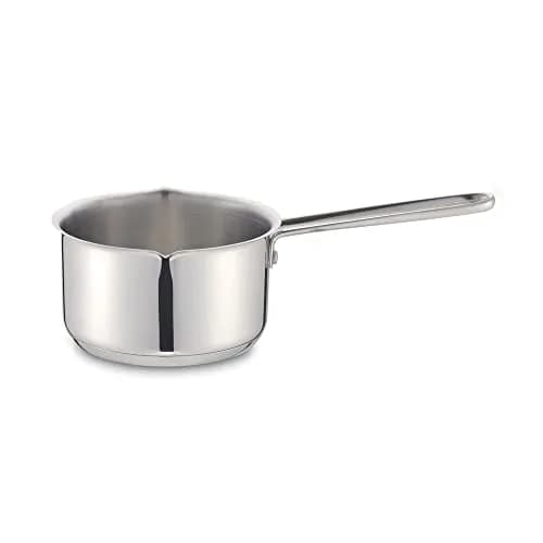 Cuisinox Small Stainless Steel Saucepan with Pour Spout 0.8 Quarts | Induction Base & Mirror Polish thumbnail 1