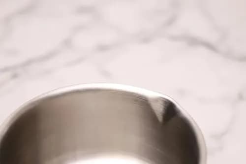 Cuisinox Small Stainless Steel Saucepan with Pour Spout 0.8 Quarts | Induction Base & Mirror Polish thumbnail 3