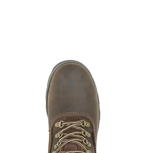Wolverine Men's Cabor Waterproof 8" Work Boot, Dark Brown, 7 M US | Composite Toe & Waterproof Leather thumbnail 2