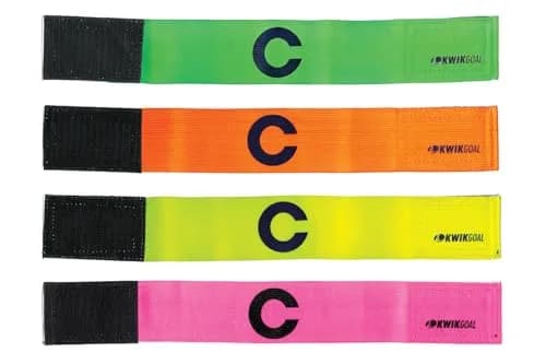 Kwik Goal Captain "C" Arm Band, Pink | 2" Wide, Velcro Closure, One Size thumbnail 4
