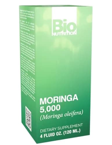 Bio Nutrition Moringa Liquid 4 Fl Oz | Liquid Herbal Supplement for Daily Wellness thumbnail 1