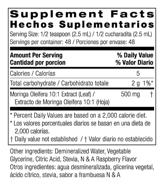 Bio Nutrition Moringa Liquid 4 Fl Oz | Liquid Herbal Supplement for Daily Wellness thumbnail 2