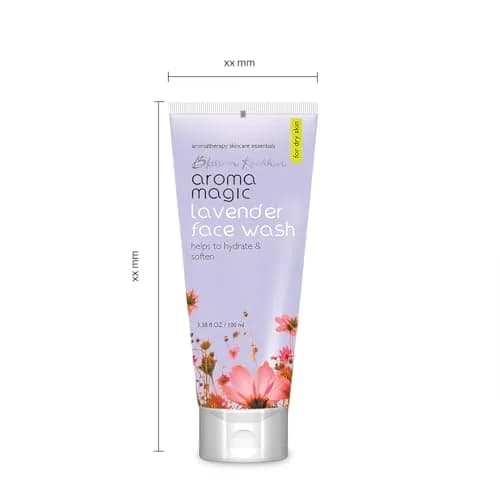 Aroma Magic Lavender Face Wash | Hydrates & Softens Skin | Helps Prevent Aging | Soothing & Refreshing Facial Cleanser | for Dry Skin | 3.38 Fl Oz/100ml thumbnail 4